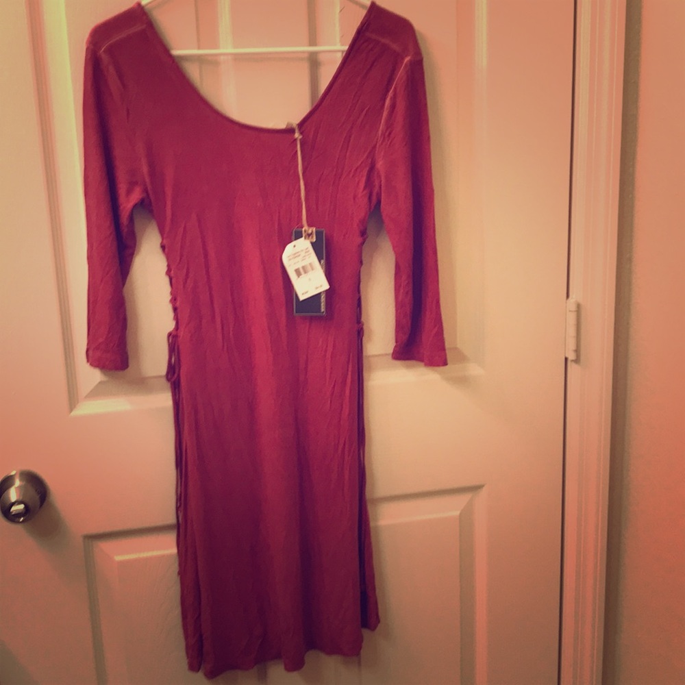 Sea Gypsies Vintage Inspired Red Dress
